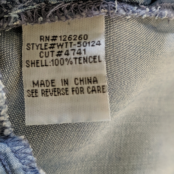 VELVET HEART women's denim dress. - Picture 5 of 5